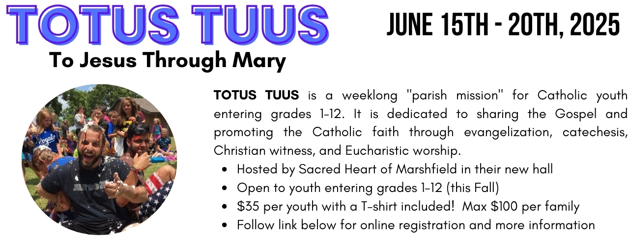 Totus Tuus 2025 Banner